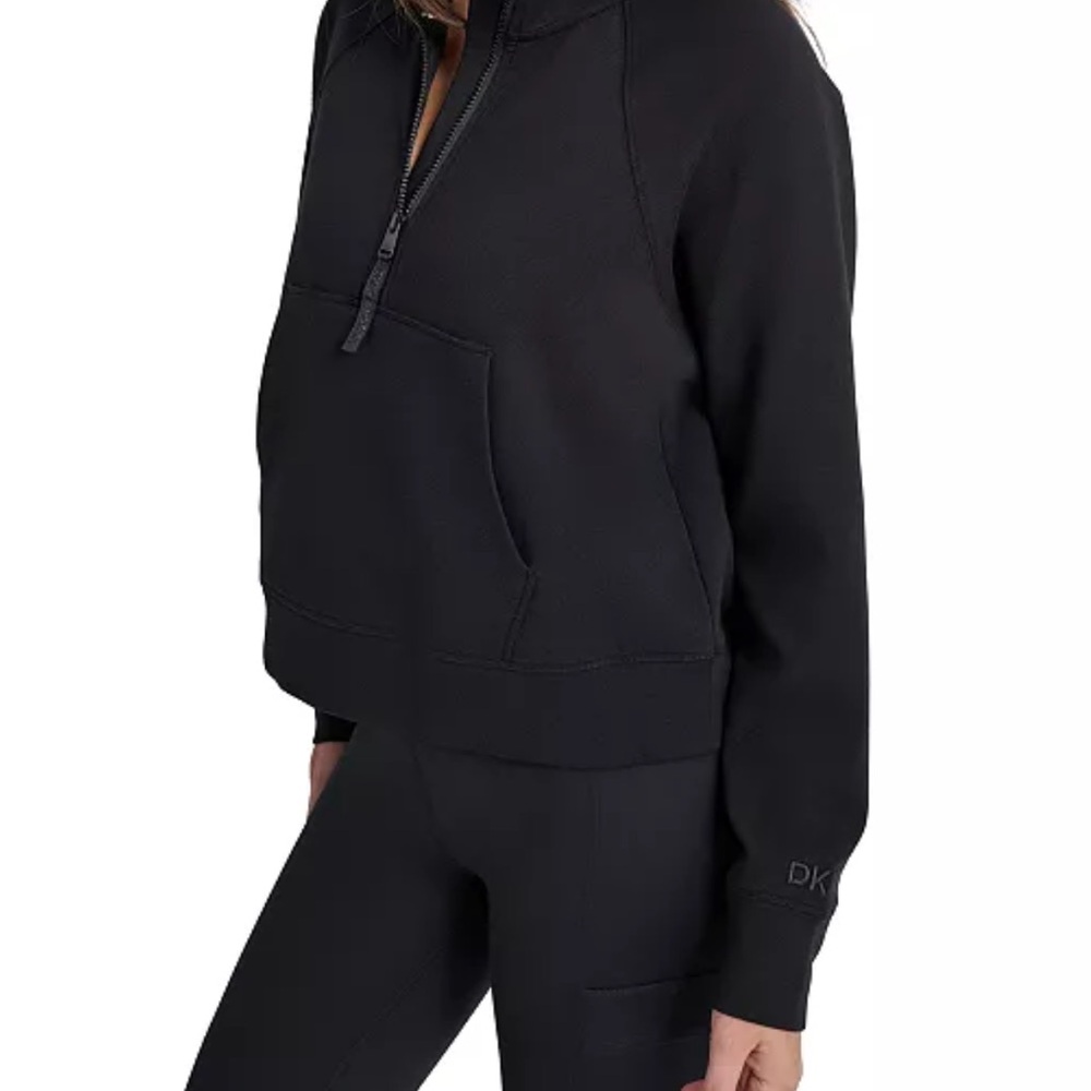 DKNY Women's Black Pullover Hoodie